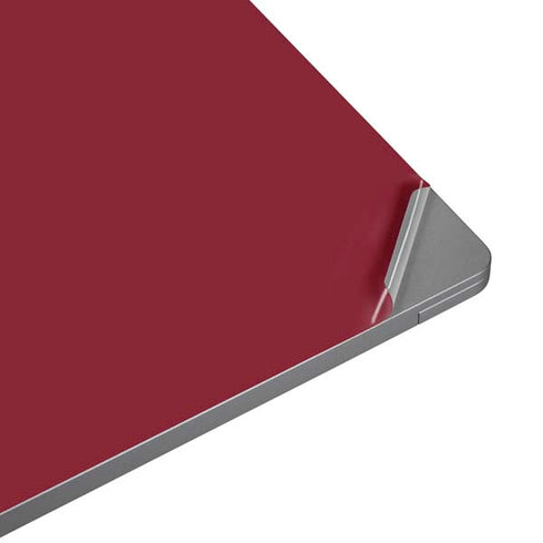 Burgundy Solid Universal Laptop 12in (9.8 x 6.8in) Skin